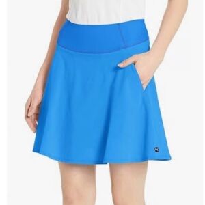 Puma Vibrant Blue Golf Skirt Skort with Pockets
